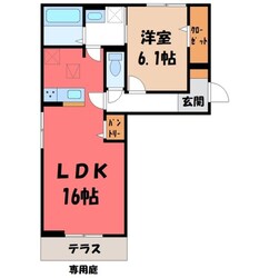 コージーコートの物件間取画像